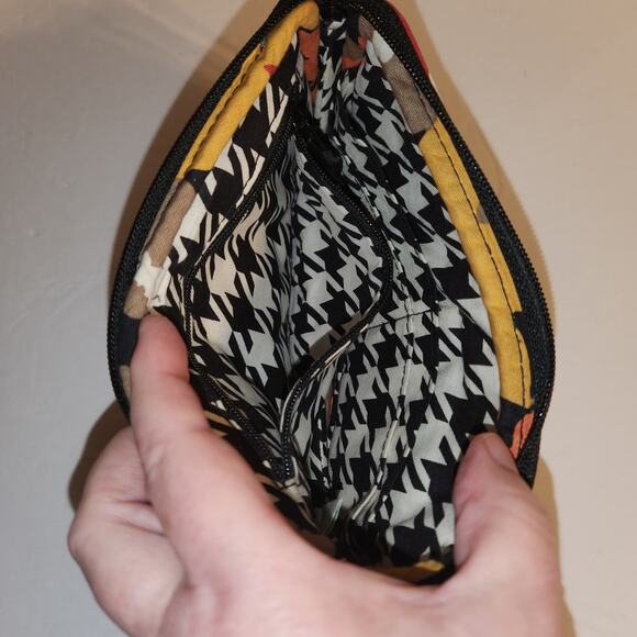 VERA BRADLEY Bittersweet Wristlet Wallet Phone Zip Colorful Quilted Floral Boho - Picture 2 of 10